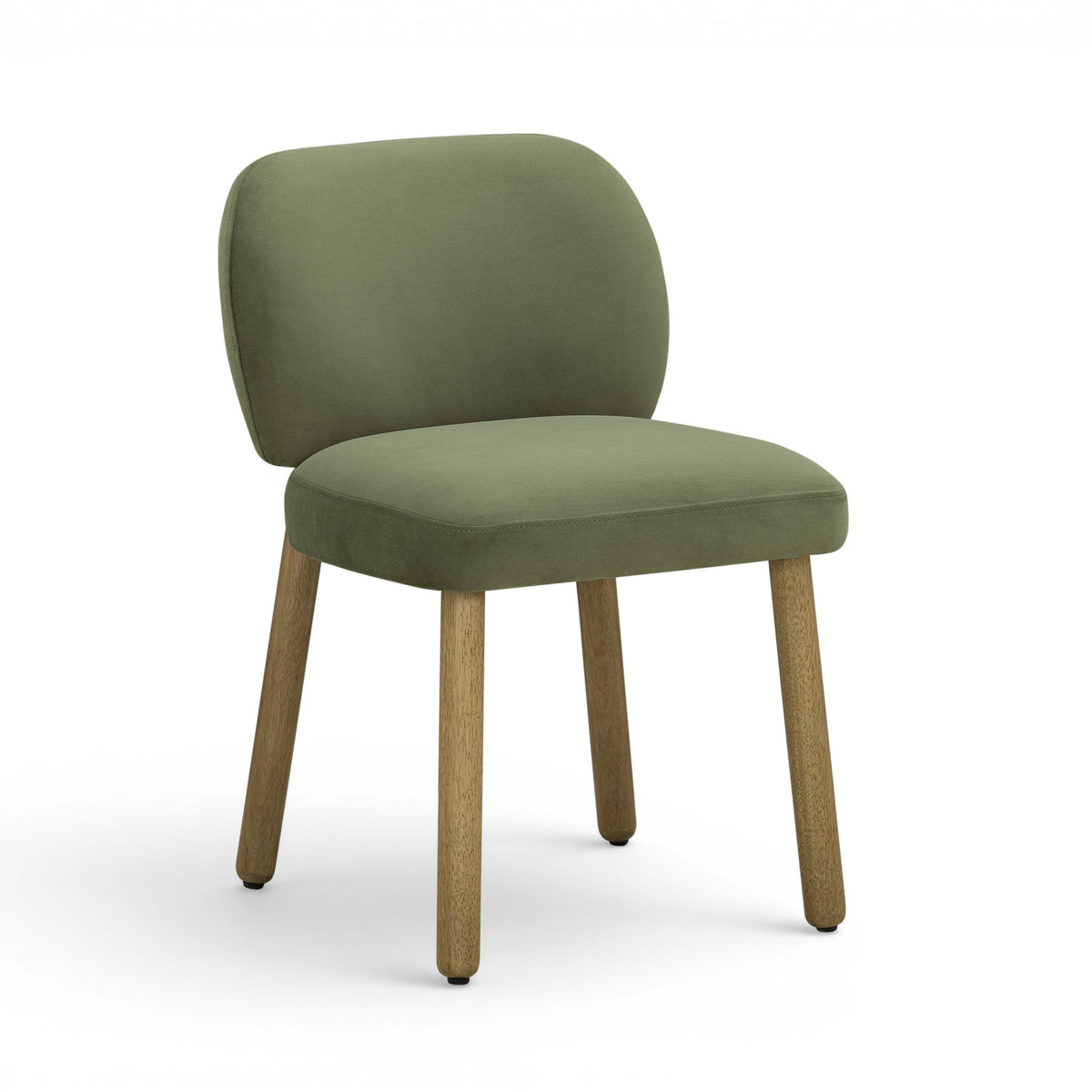 Foxy Olive Green Performance Velvet Dining Chair by TOV Furniture – photo 3 of 8