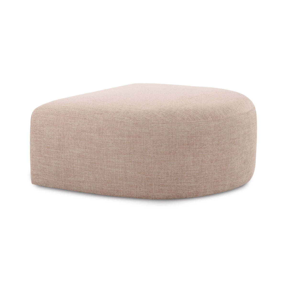 Gorge Tan Performance Fabric Ottoman by TOV Furniture – photo 3 of 7