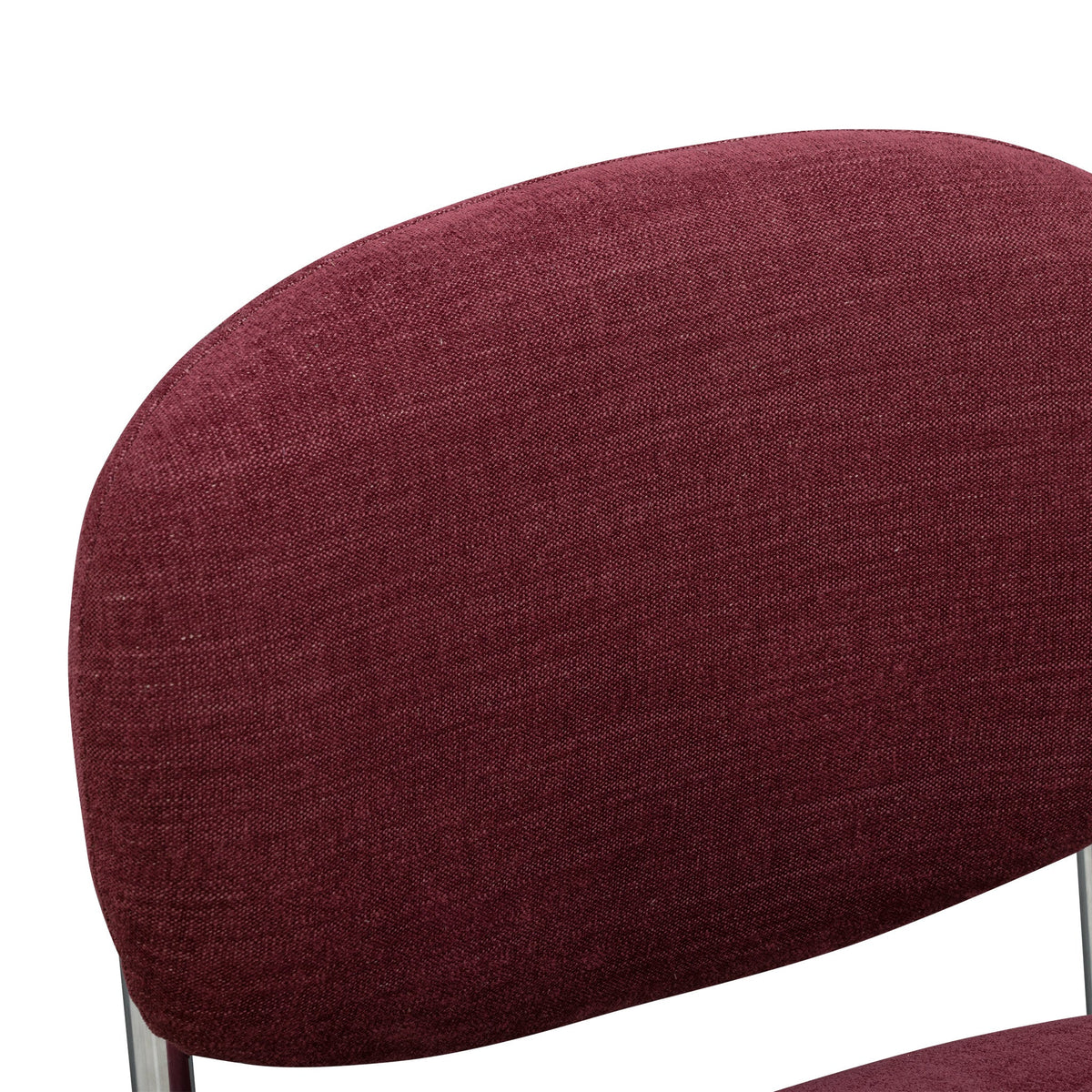 Becky Merlot Performance Chenille Chair by TOV Furniture – photo 6 of 7