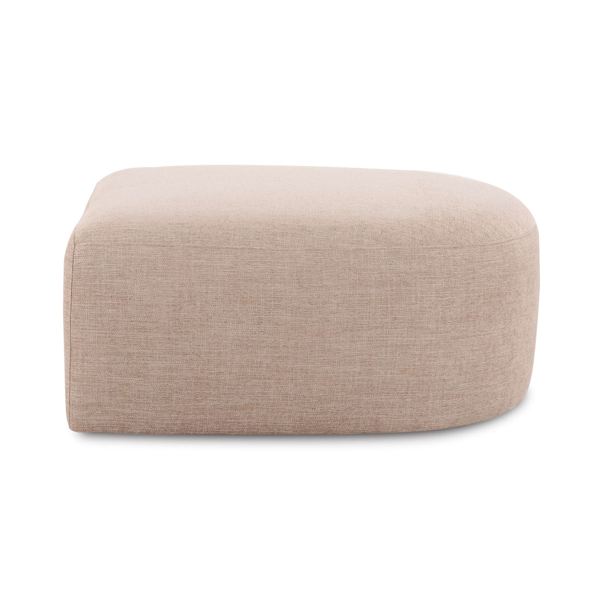Gorge Tan Performance Fabric Ottoman by TOV Furniture – photo 2 of 7