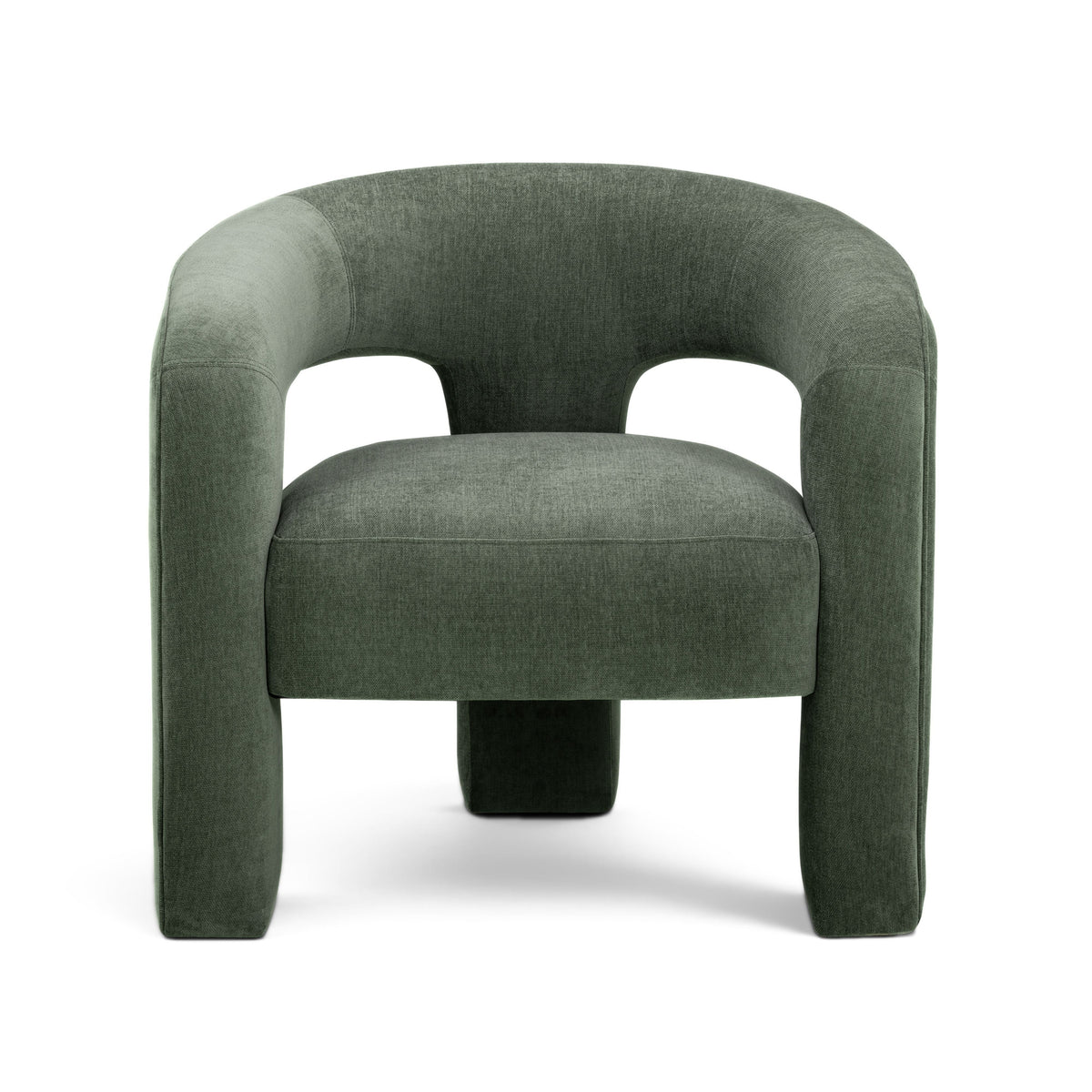 Malone Green Performance Chenille Accent Chair by TOV Furniture – photo 1 of 6