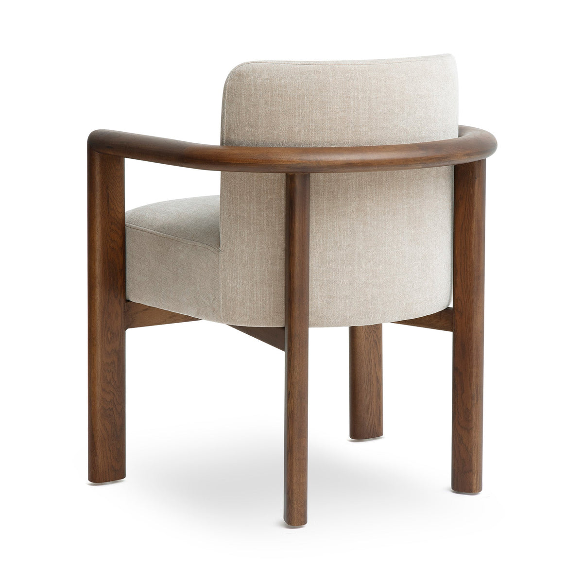 Irma Taupe Textured Performance Velvet Dining Chair by TOV Furniture – photo 4 of 6