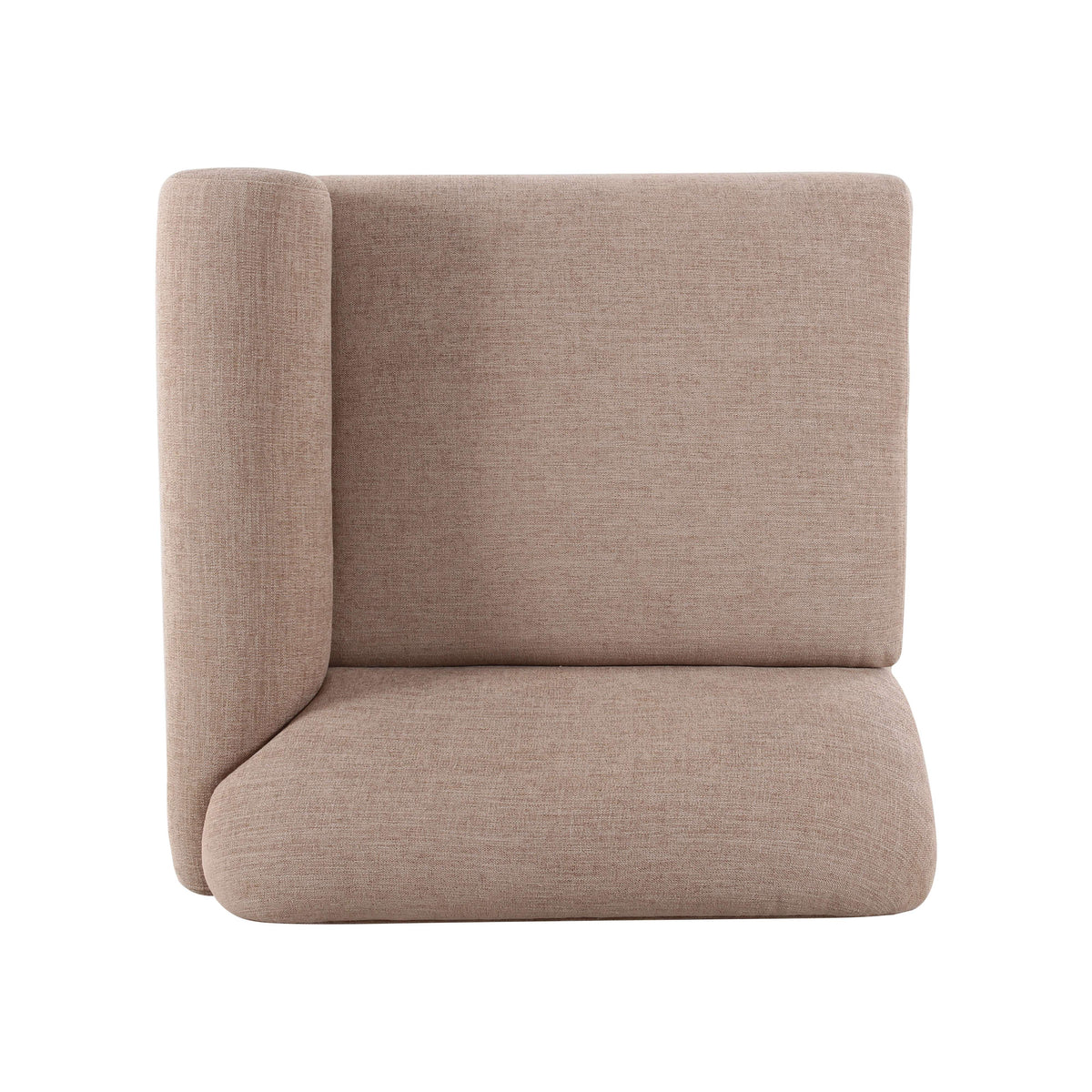Gorge Modular Corner Chair in Tan / RAF by TOV Furniture – photo 6 of 7