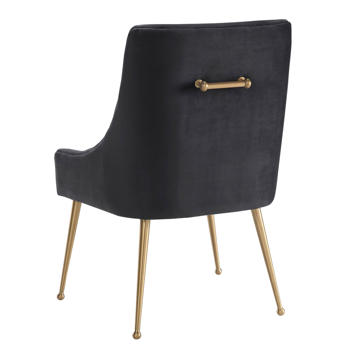 Beatrix Grey Performance Velvet Dining Chair by TOV Furniture – photo 4 of 8