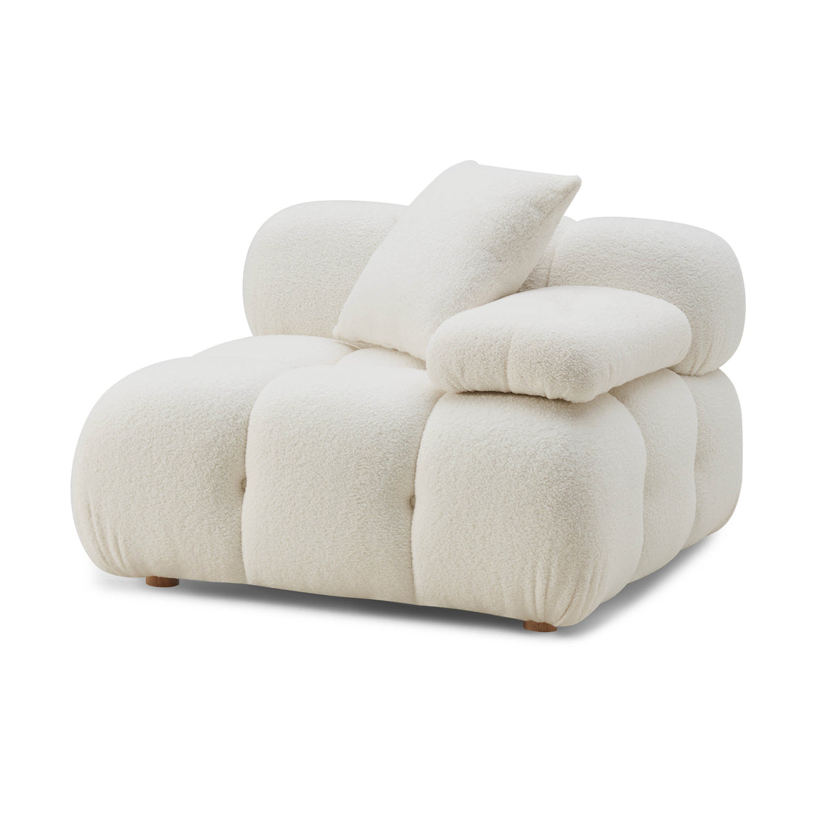 Calliope Performance Modular Corner Chair in Cream by TOV Furniture – photo 4 of 7