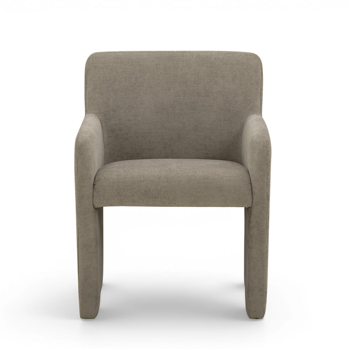 Crawley Performance Linen Chenille Dining Chair in Mink by TOV Furniture – photo 2 of 5