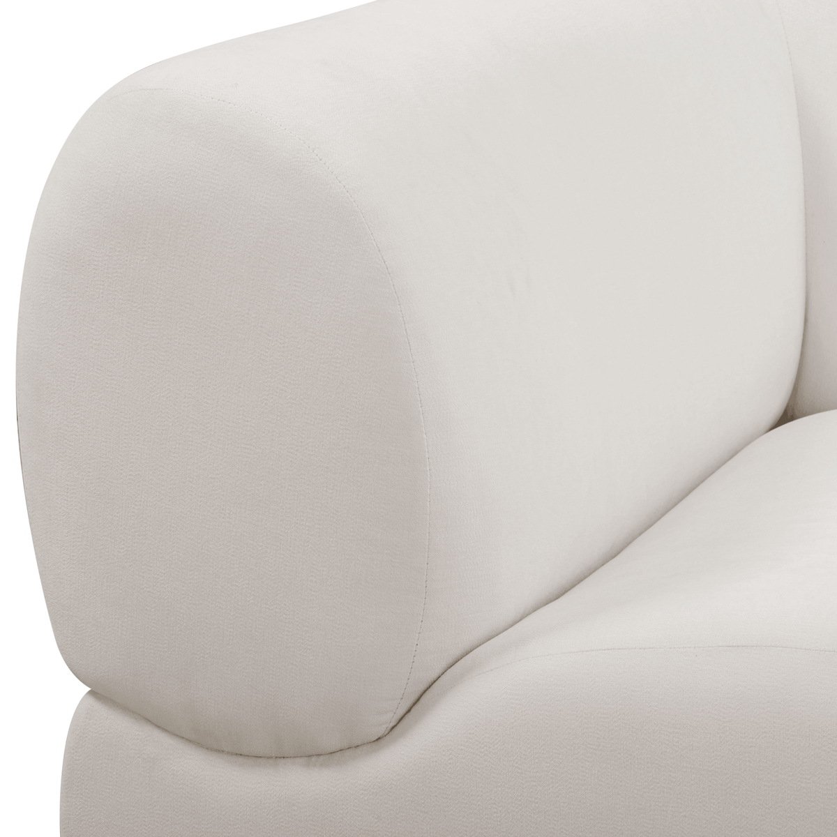 Zenith Cream Upcycled Contract-Grade Fabric Modular Sectional by TOV Furniture – photo 4 of 9