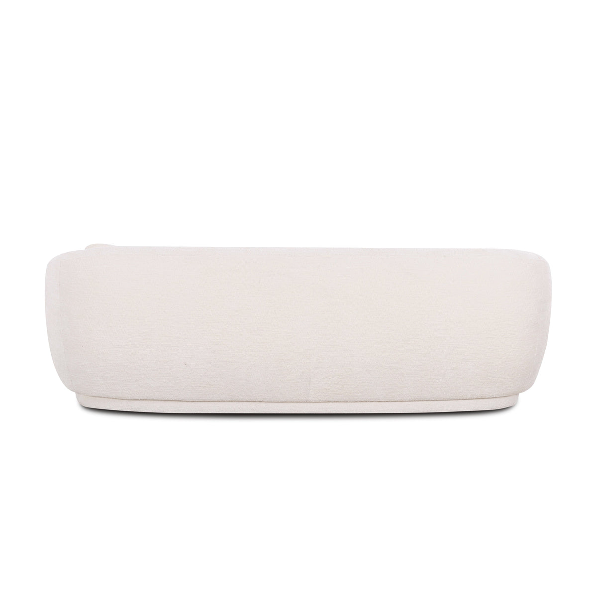 Misty 90" Cream Textured Knubby Fabric Sofa by TOV Furniture – photo 4 of 7