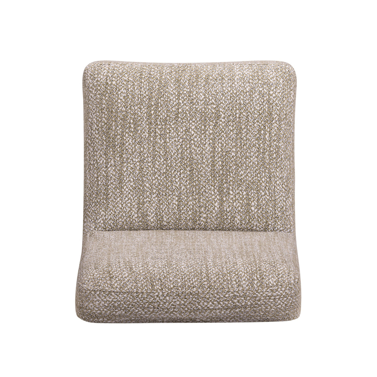 Tomlin Beige Knubby Performance Fabric Dining Chair by TOV Furniture – photo 7 of 9