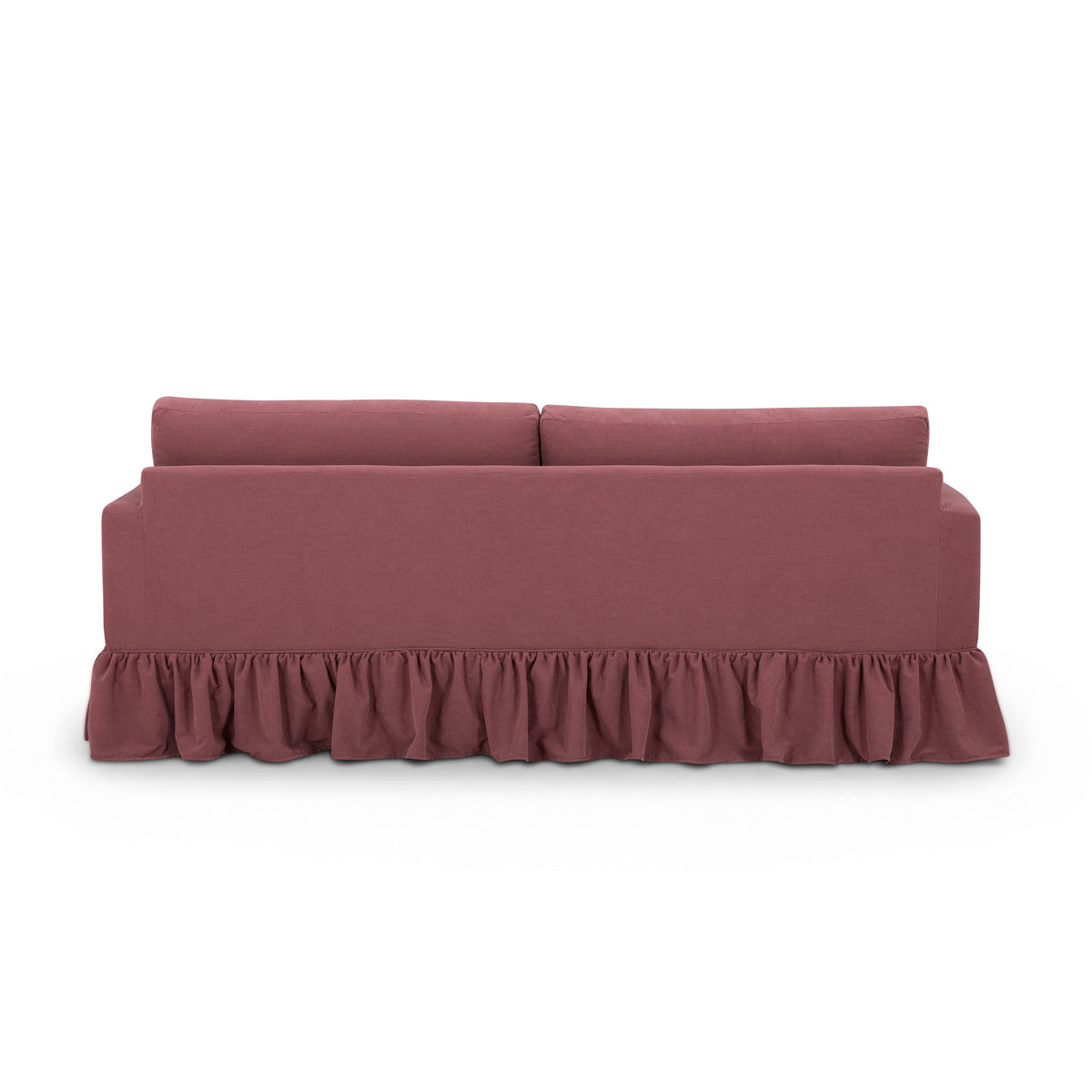 Gertrude 90" Plum Upcycled Performance Fabric Sofa by TOV Furniture – photo 6 of 7