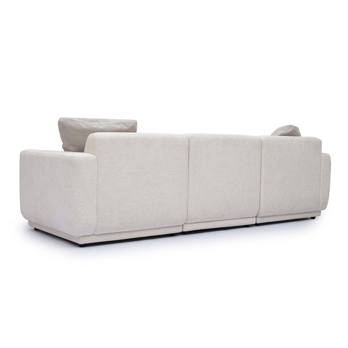 Perry 96" Cream Performance Chenille Modular Sofa by TOV Furniture – photo 4 of 10