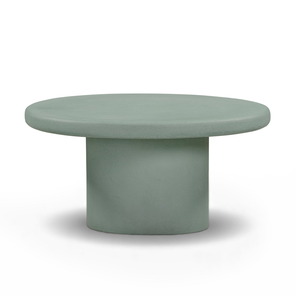 Jade Green Concrete Indoor/Outdoor Nesting Coffee Table Set (21"-34") by TOV Furniture – photo 3 of 11