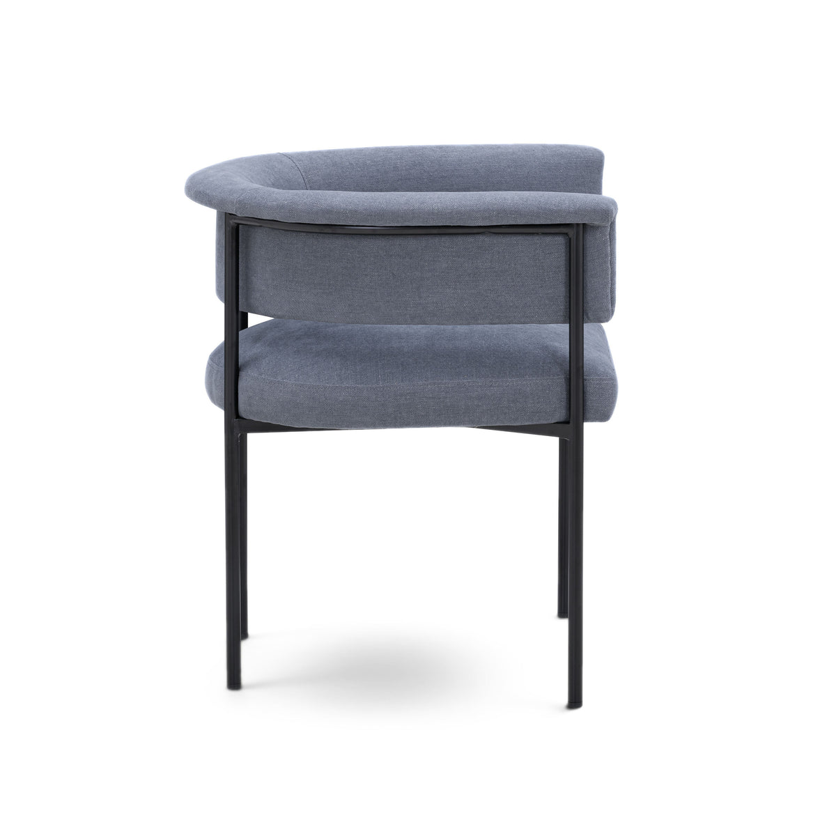 Taylor Blue Performance Chenille Dining Chair by TOV Furniture – photo 3 of 5