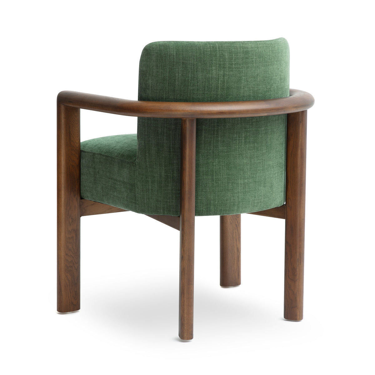 Irma Forest Green Textured Performance Velvet Dining Chair by TOV Furniture – photo 4 of 6