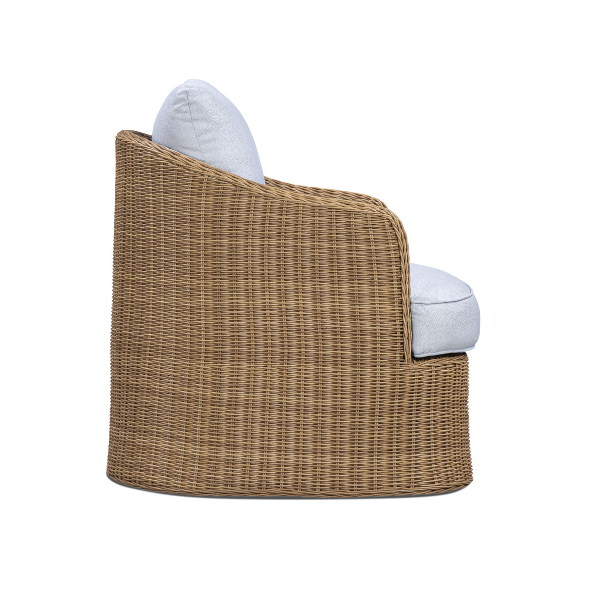 Axel Blue Boucle Outdoor Accent Chair by TOV Furniture – photo 5 of 7