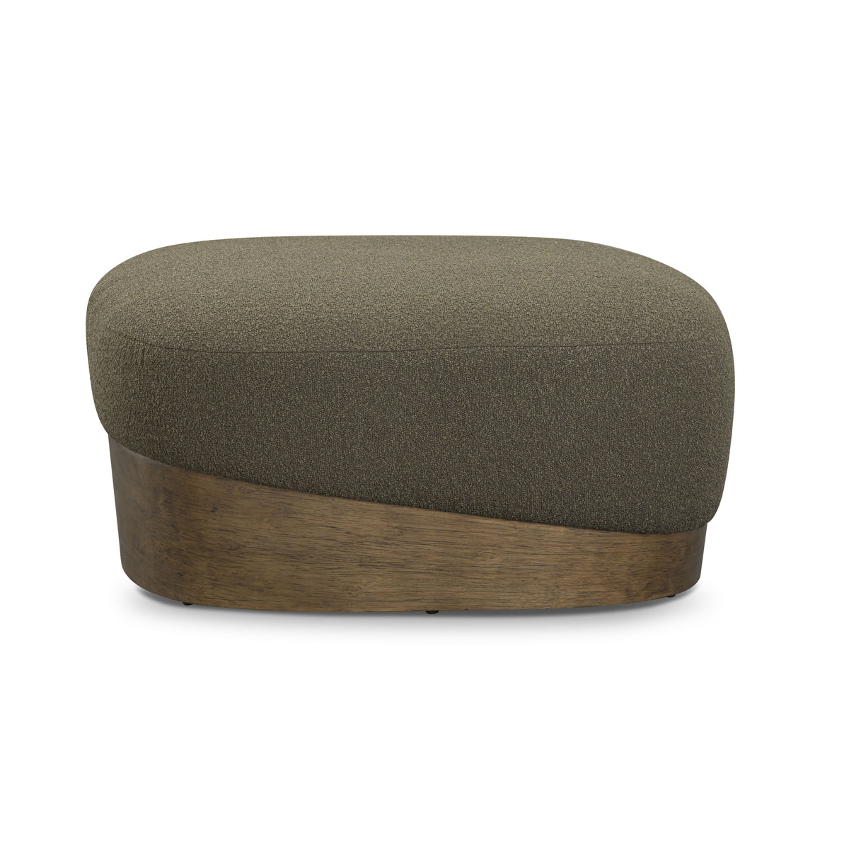 Domina Kale Green Boucle Ottoman by TOV Furniture – photo 1 of 8
