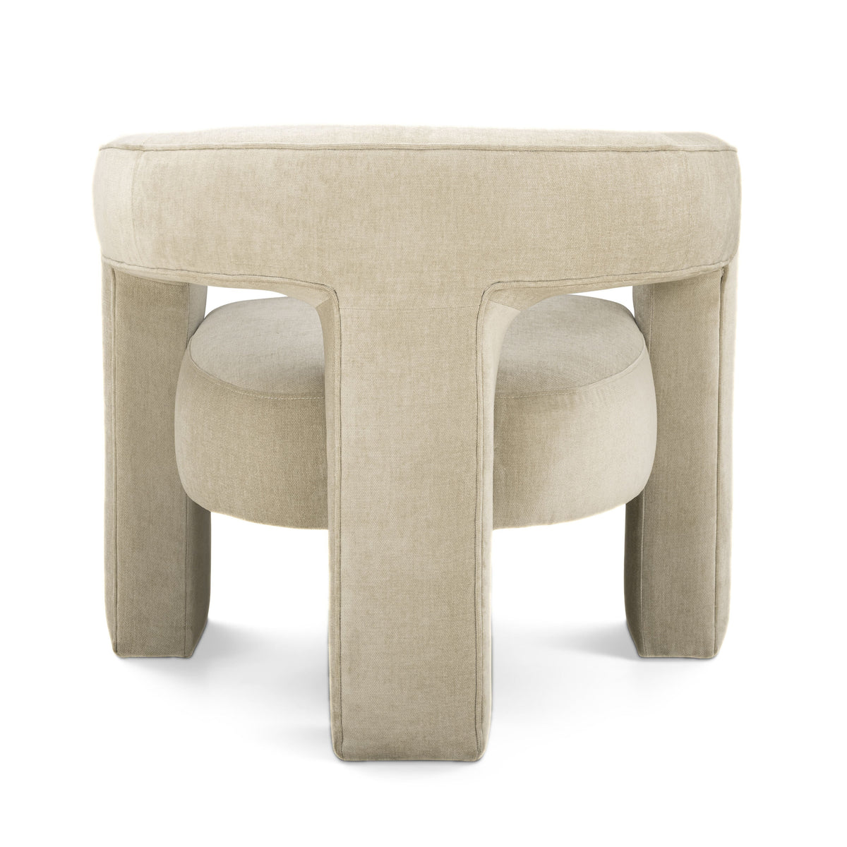 Malone Taupe Performance Chenille Accent Chair by TOV Furniture – photo 4 of 6