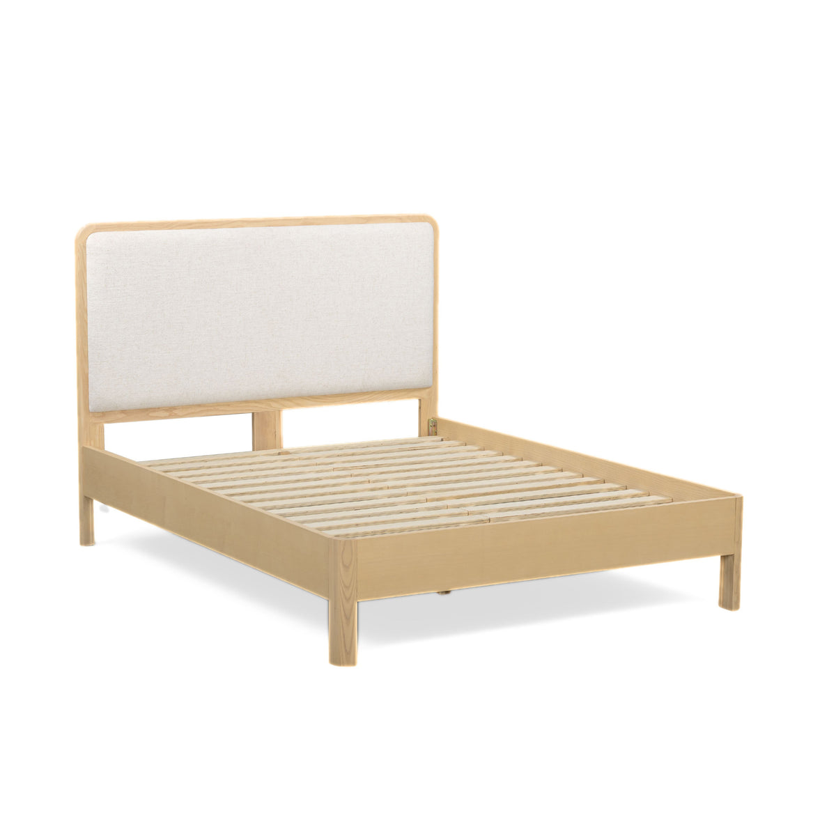Rafaelle Natural Solid Ash Queen Bed by TOV Furniture – photo 6 of 8
