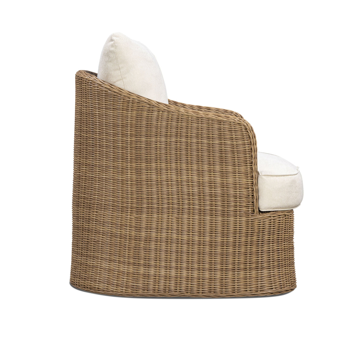 Axel Cream Boucle Outdoor Accent Chair by TOV Furniture – photo 5 of 7
