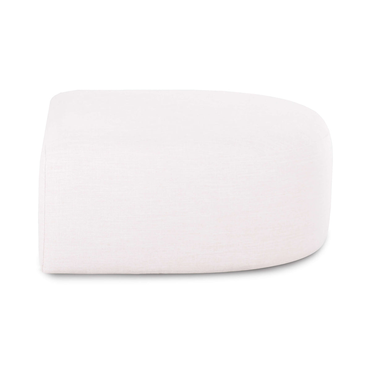 Gorge Cream Performance Fabric Ottoman by TOV Furniture – photo 1 of 8