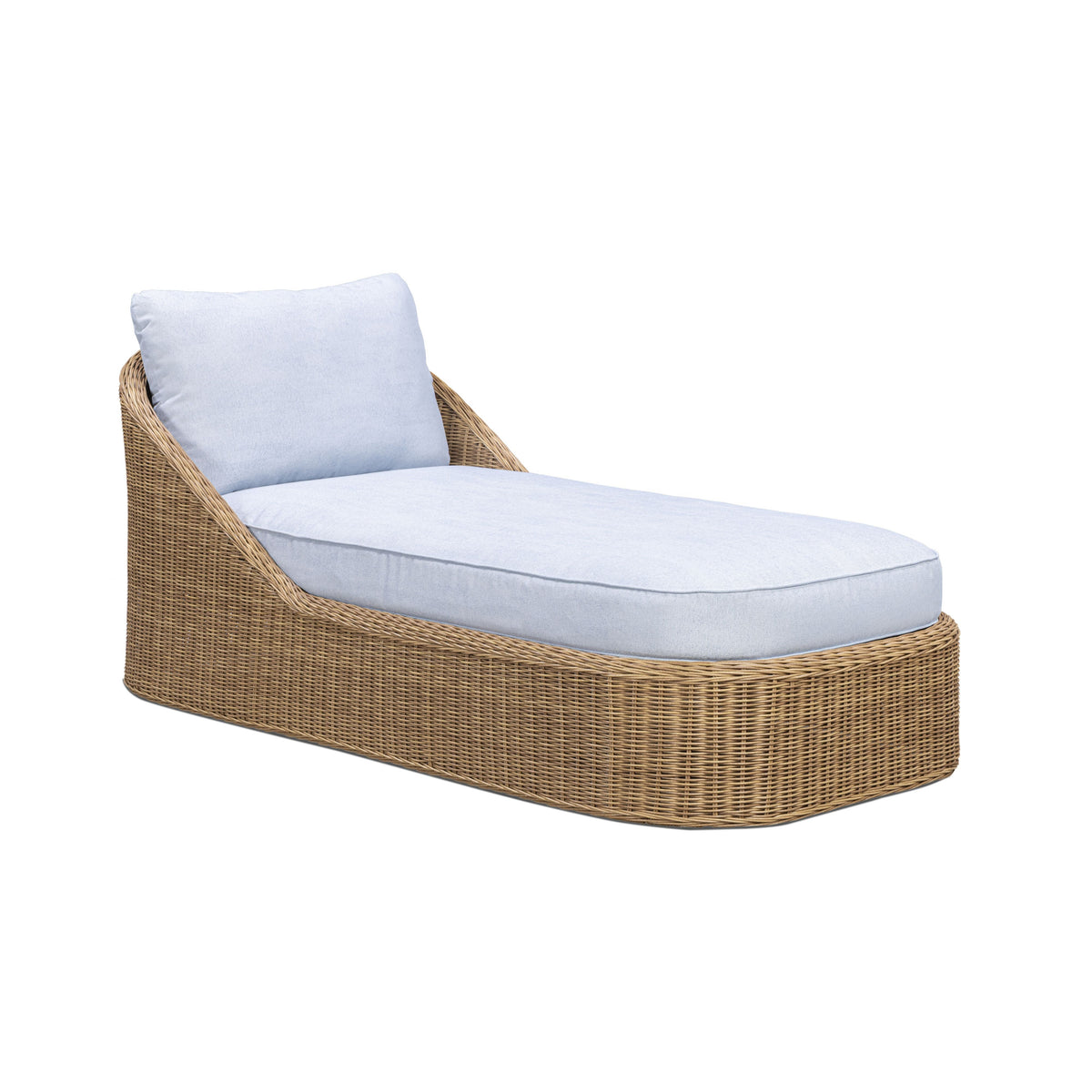 Axel Blue Boucle Outdoor Lounge Chair by TOV Furniture – photo 1 of 7
