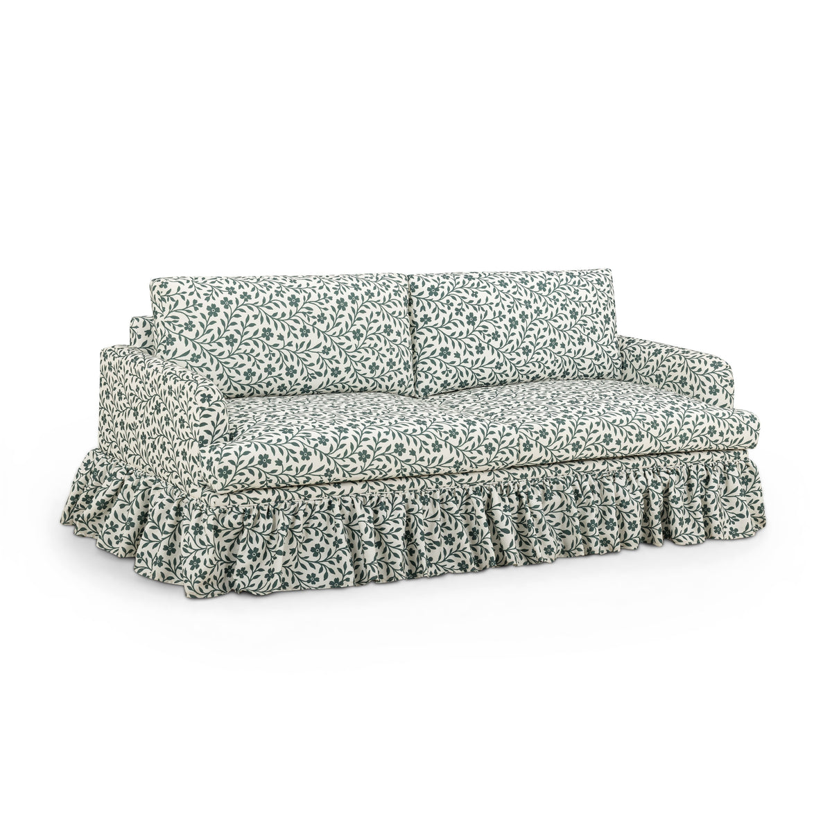 Gertrude 90" Floral Performance Linen Weave Sofa by TOV Furniture – photo 3 of 7