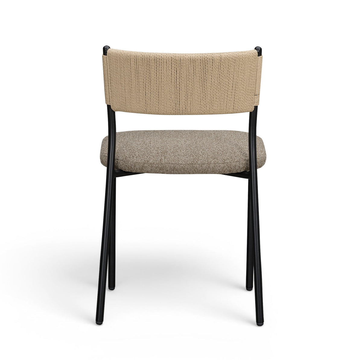 Celine Brown Performance Boucle Dining Chair - Set of 2 by TOV Furniture – photo 6 of 8