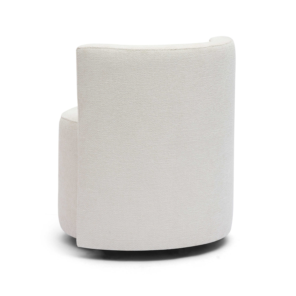 Alyssa Cream Performance Chenille Rolling Desk Chair by TOV Furniture – photo 4 of 6