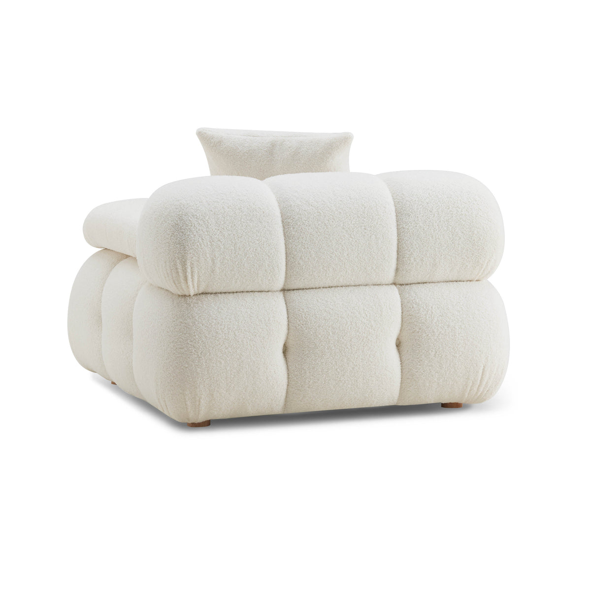 Calliope Performance Modular Armless Chair in Cream by TOV Furniture – photo 4 of 6