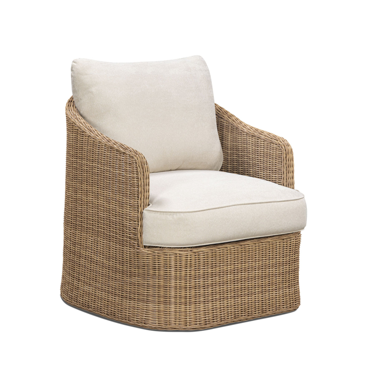Axel Cream Boucle Outdoor Accent Chair by TOV Furniture – photo 1 of 7