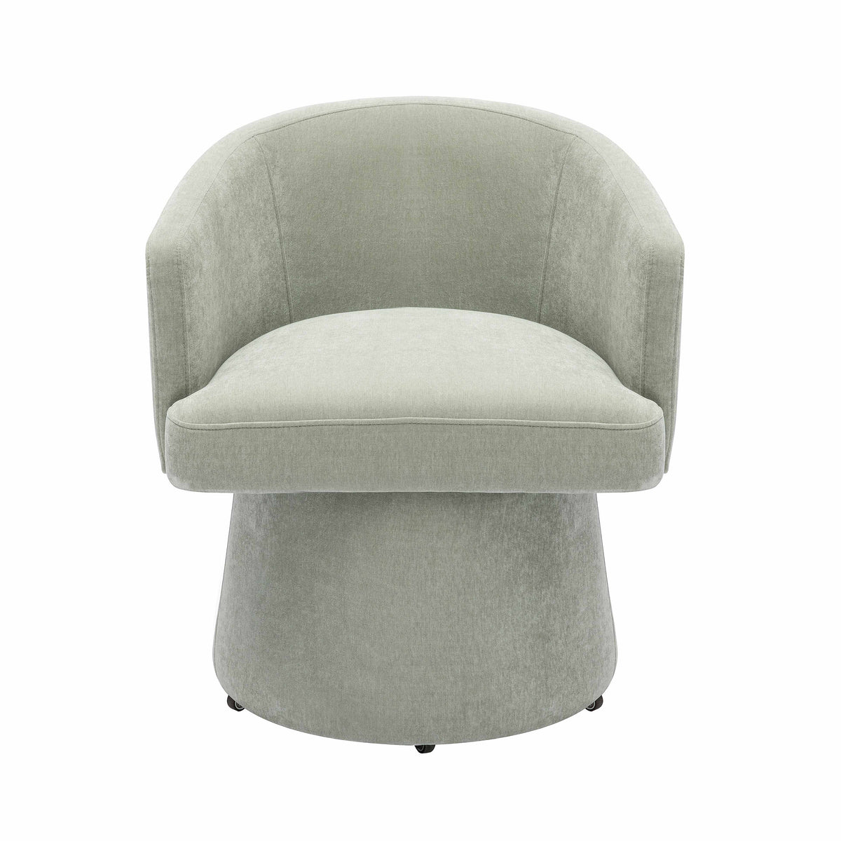 Kristen Rolling Desk Chair in Green by TOV Furniture – photo 2 of 8
