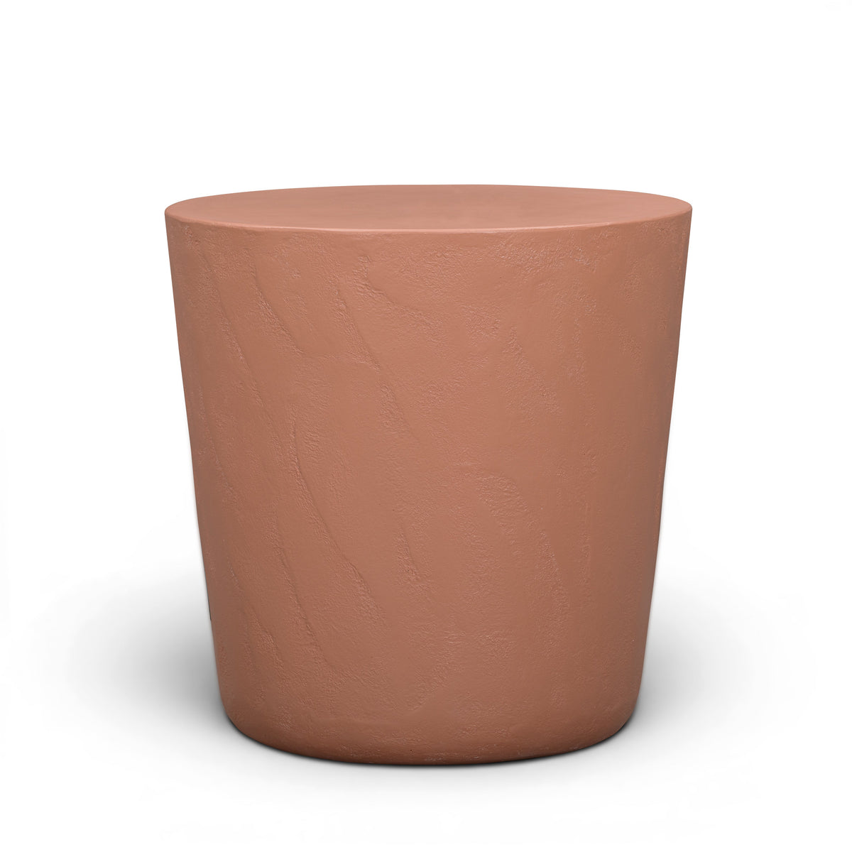 Margot Red Terracotta Indoor/Outdoor Concrete Stool by TOV Furniture – photo 2 of 5