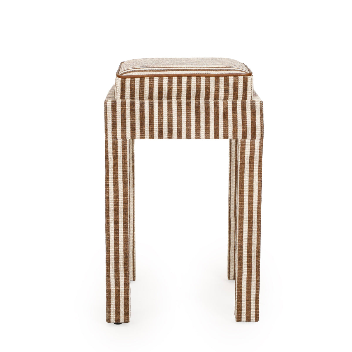 Kora Brown Cotton Jute Stool by TOV Furniture – photo 6 of 7