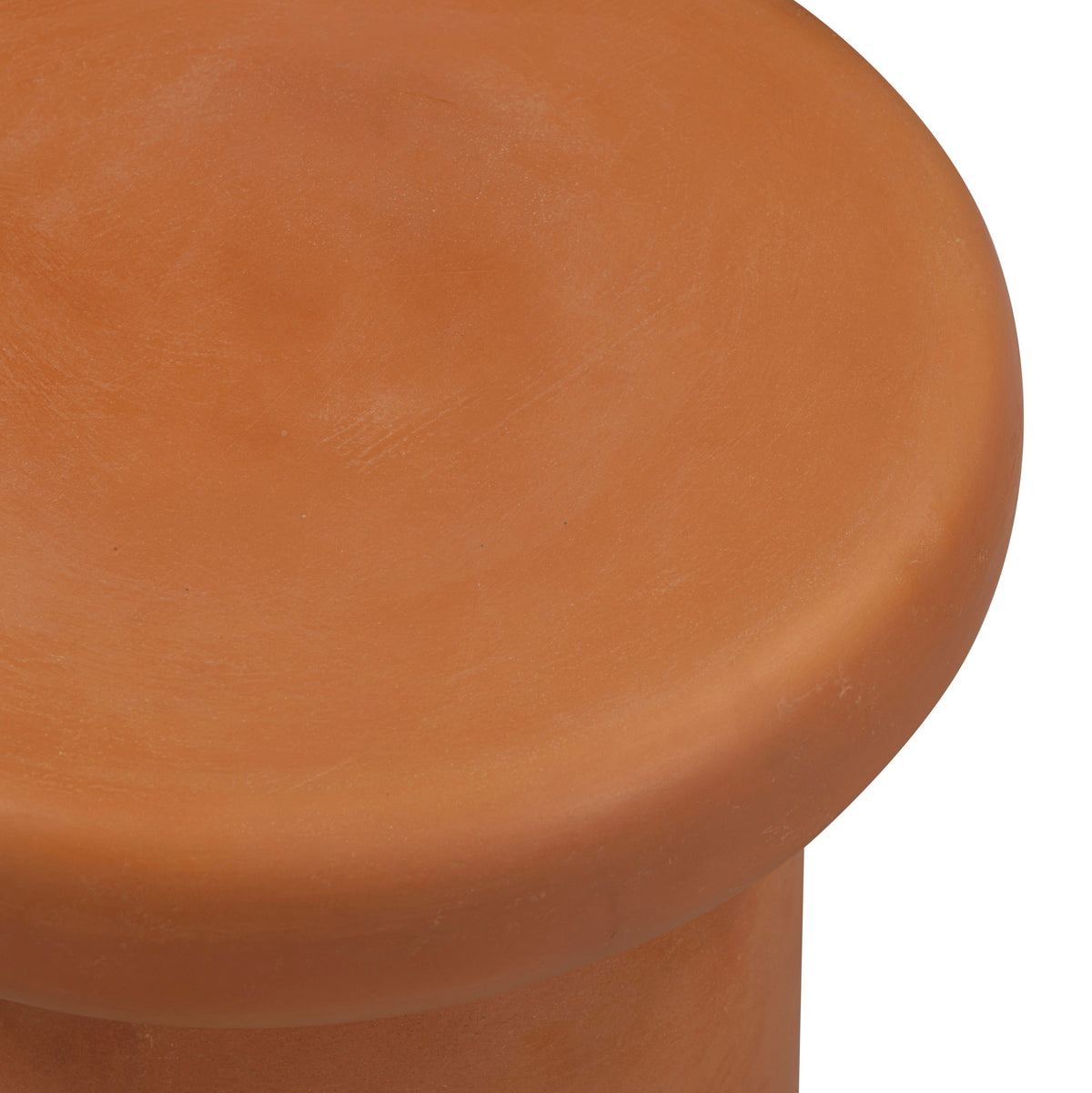Lydia Orange Concrete Indoor/Outdoor Side Table by TOV Furniture – photo 4 of 7