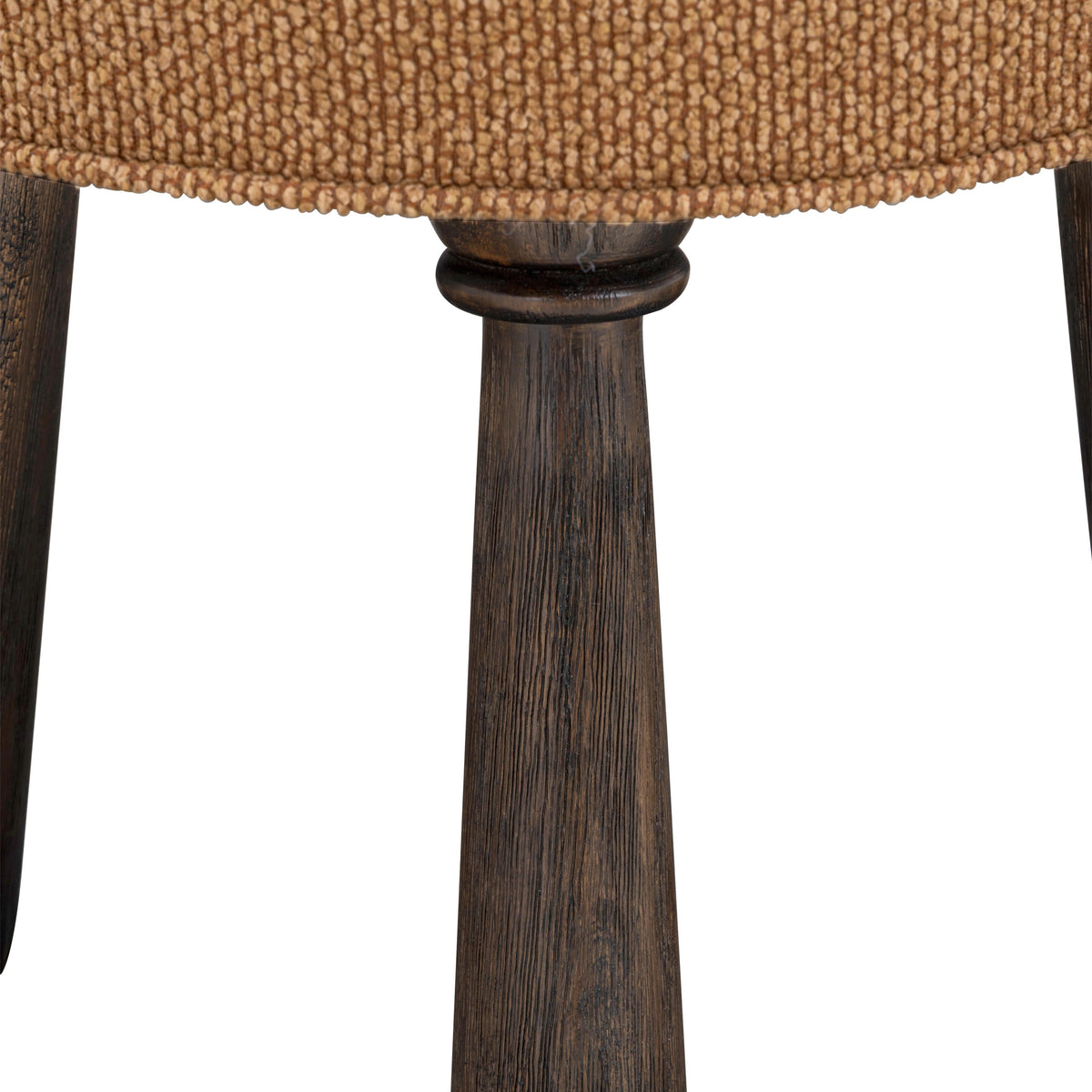 Pookie Golden Brown Performance Boucle Accent Stool by TOV Furniture – photo 6 of 8