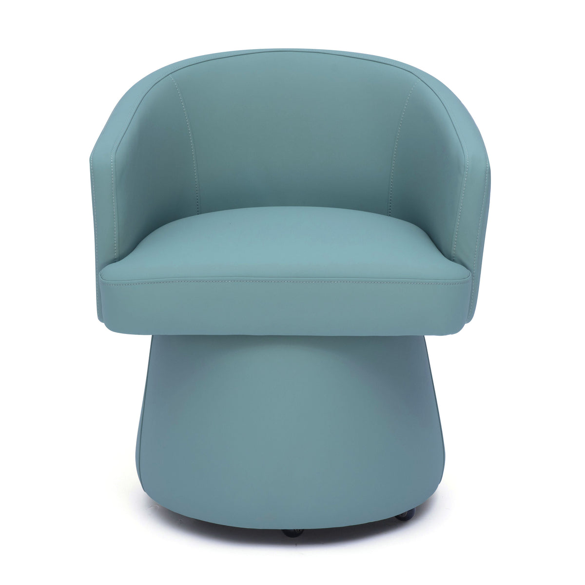 Kristen Taupe Performance Vegan Leather Desk Chair by TOV Furniture – photo 6 of 6