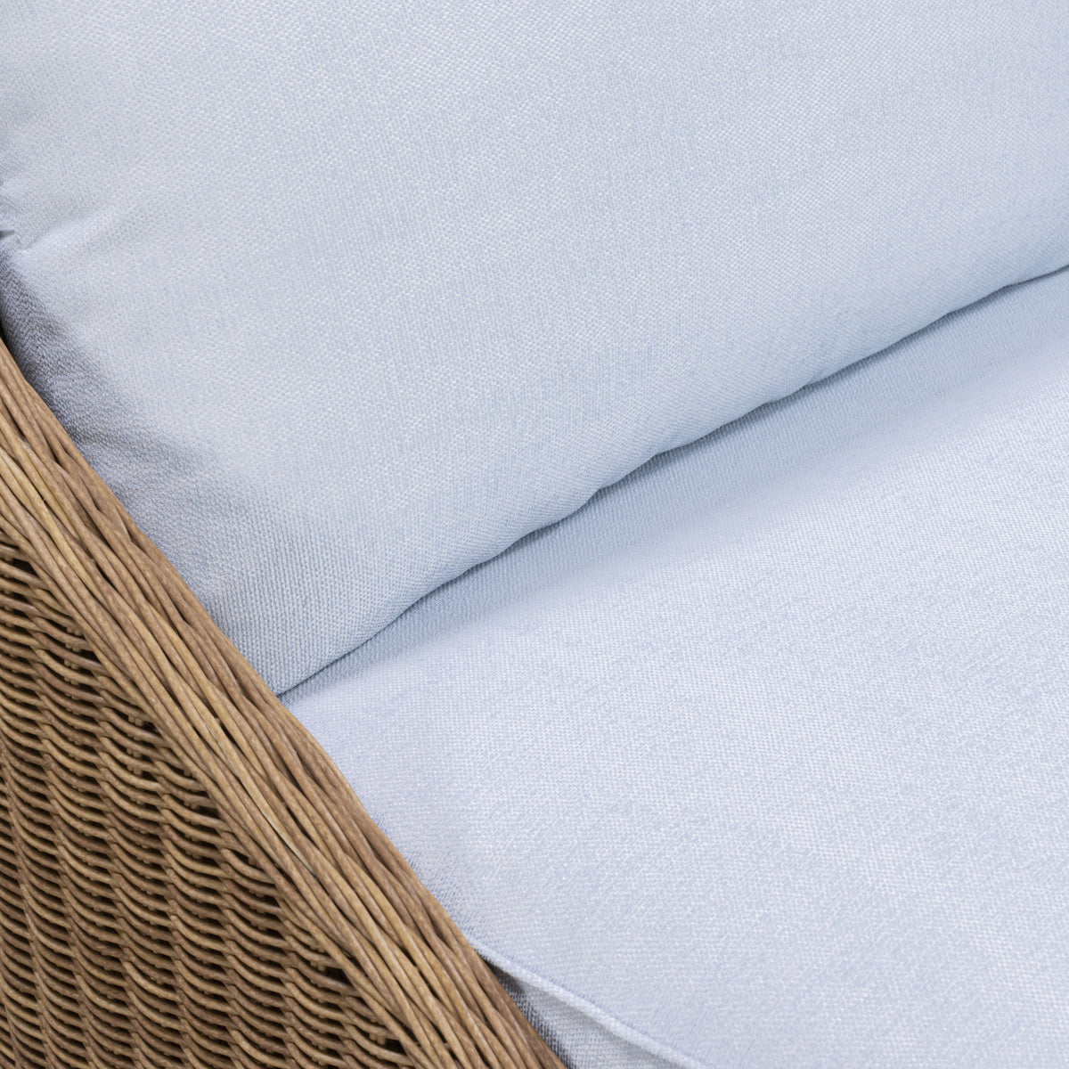 Axel Blue Boucle Outdoor Lounge Chair by TOV Furniture – photo 4 of 7