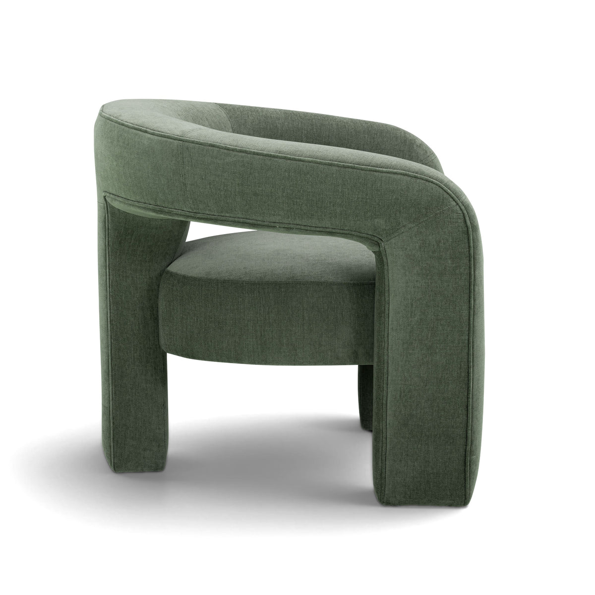 Malone Green Performance Chenille Accent Chair by TOV Furniture – photo 3 of 6