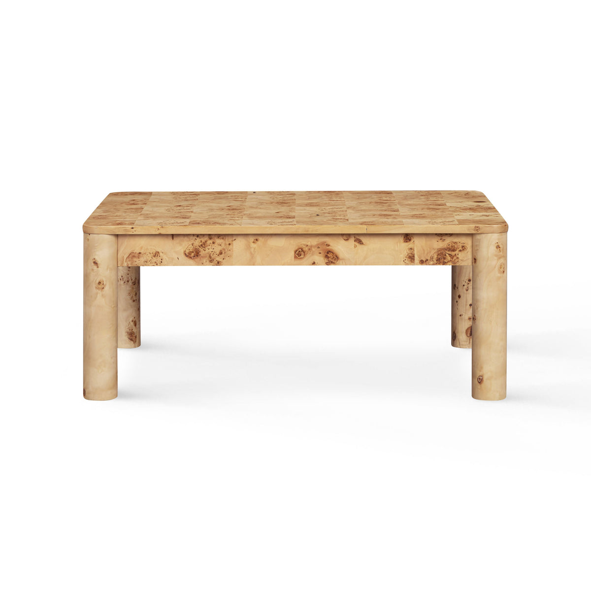 Berri 39" Natural Burl Coffee Table by TOV Furniture – photo 3 of 6
