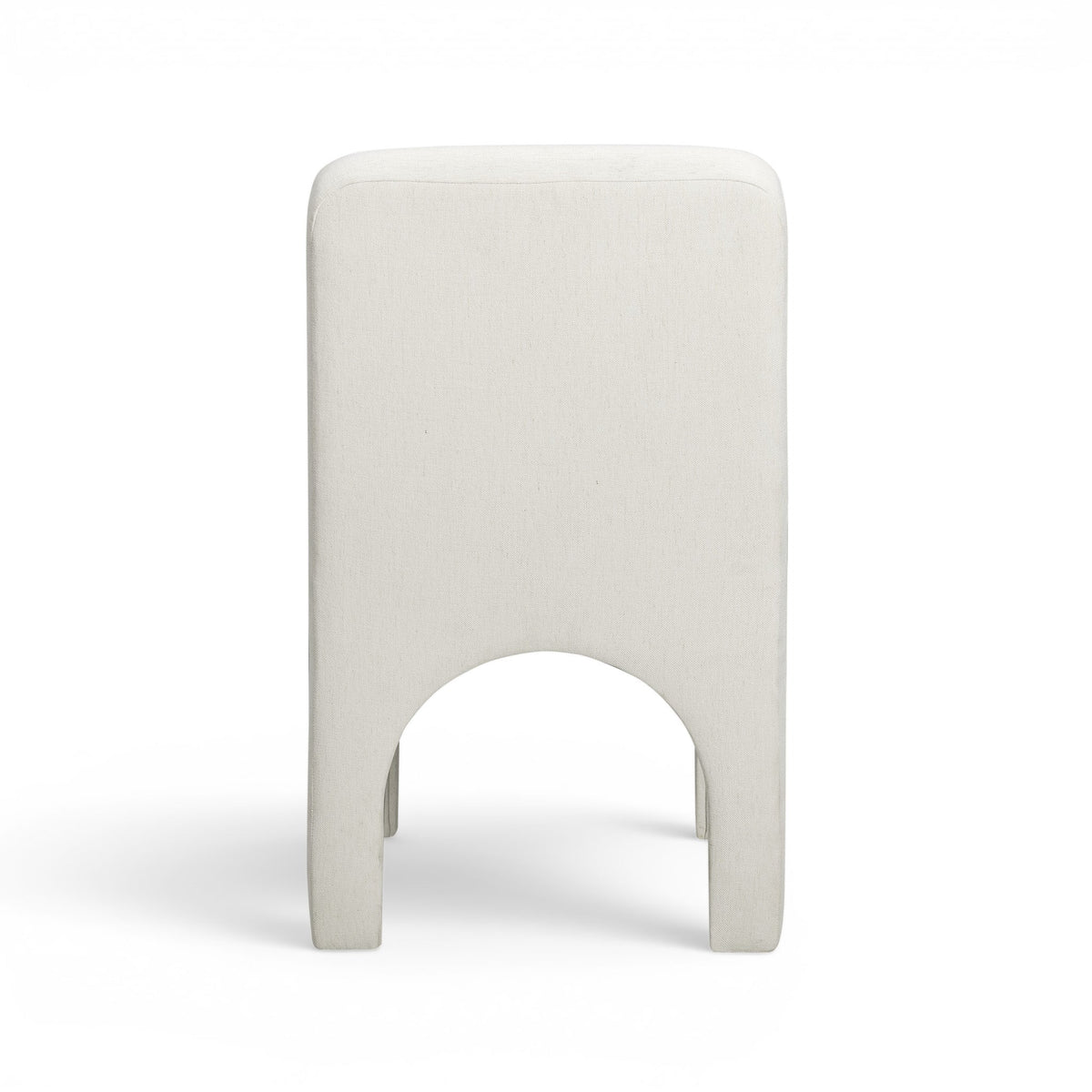 Tomlin Cream Performance Chenille Dining Chair by TOV Furniture – photo 6 of 8