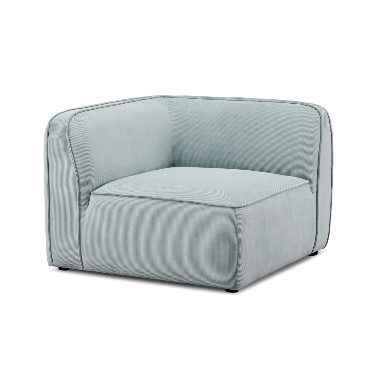 Travie Modular Corner Chair in Sea Blue by TOV Furniture – photo 1 of 6