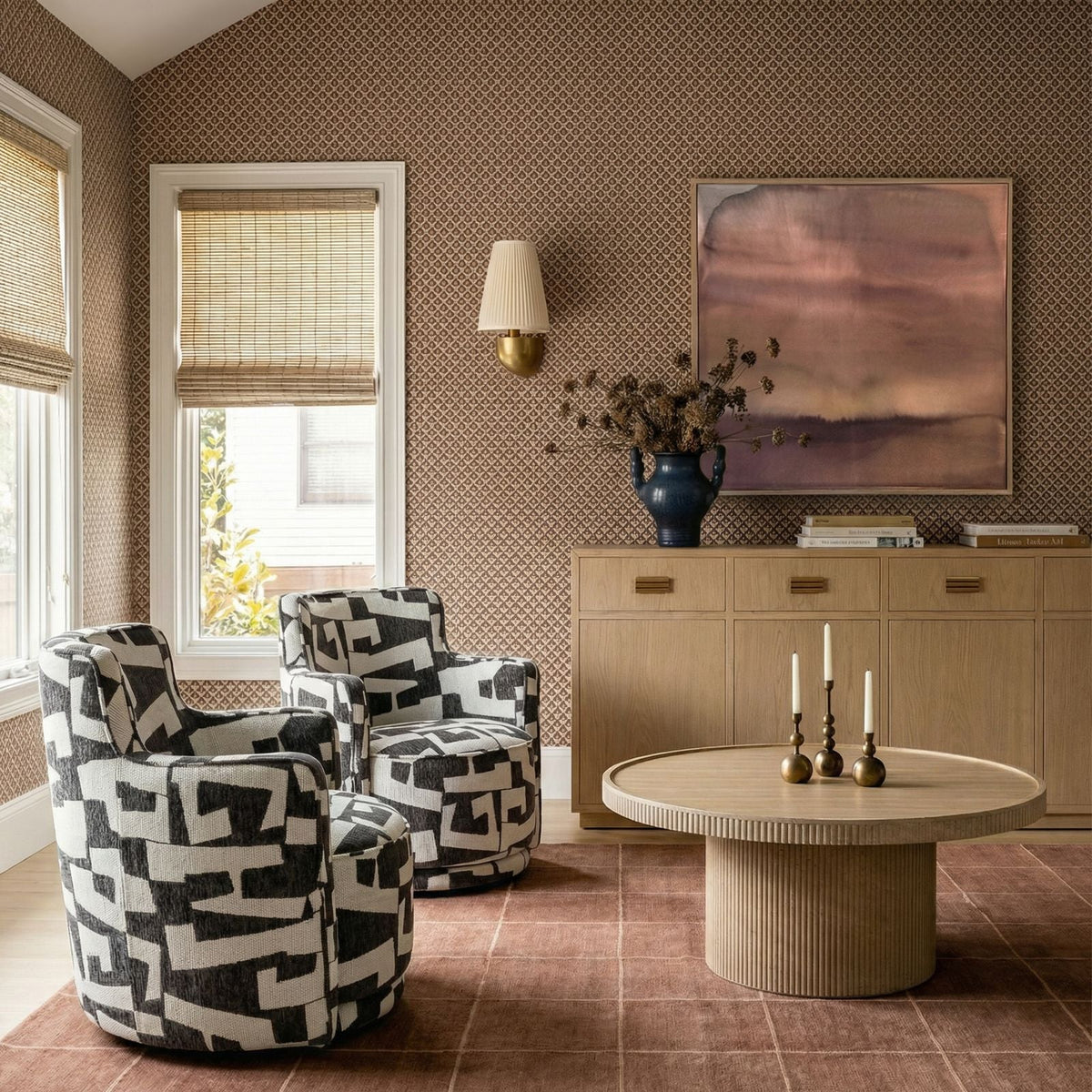 Passe Swivel Accent Chair in Black by TOV Furniture – photo 2 of 7