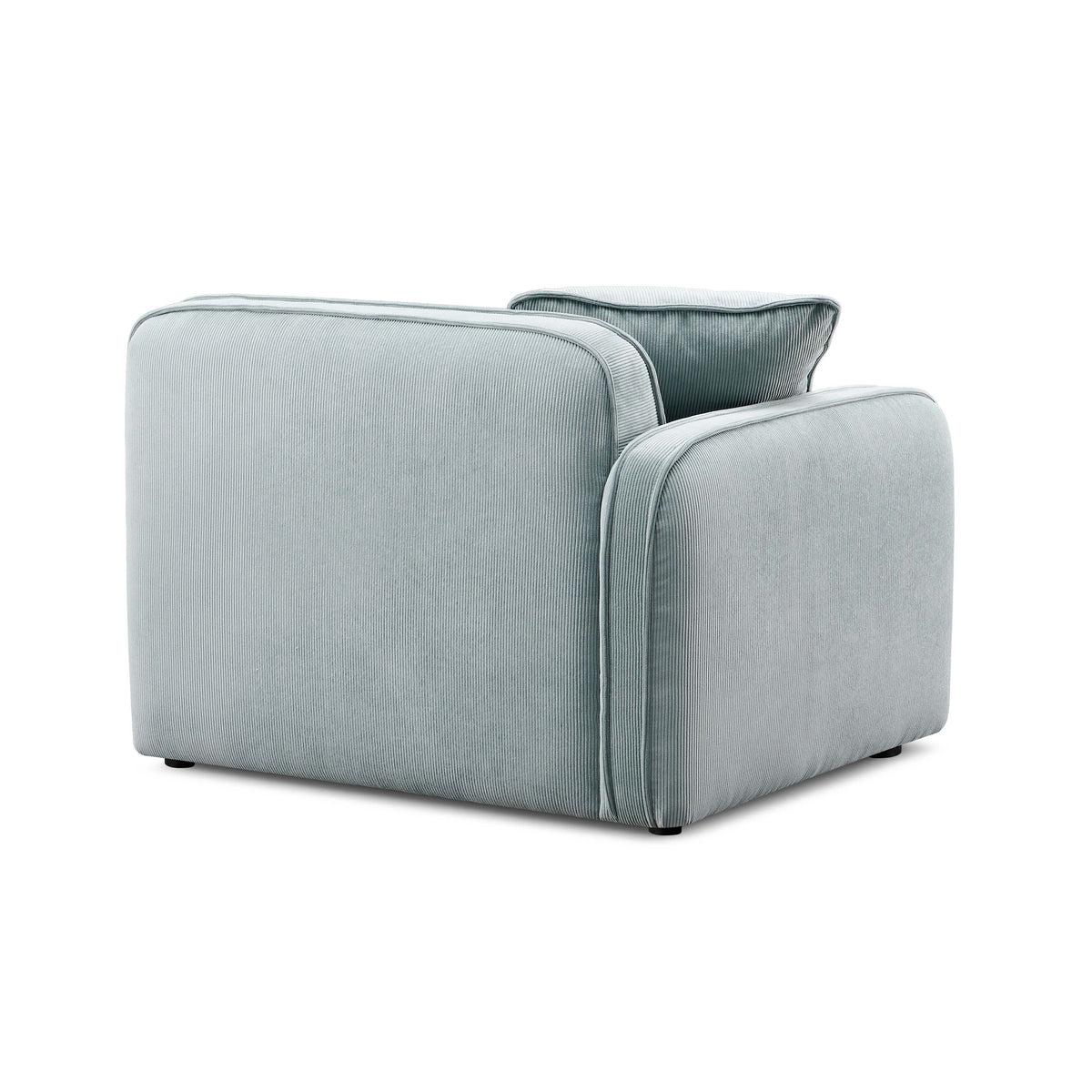 Travie Modular Corner Armchair in Sea Blue / LAF by TOV Furniture – photo 3 of 6