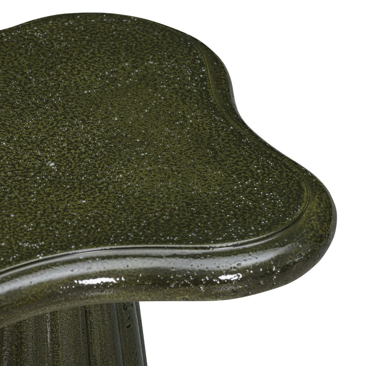 Addison 32" Green Concrete Indoor/Outdoor Coffee Table by TOV Furniture – photo 4 of 5