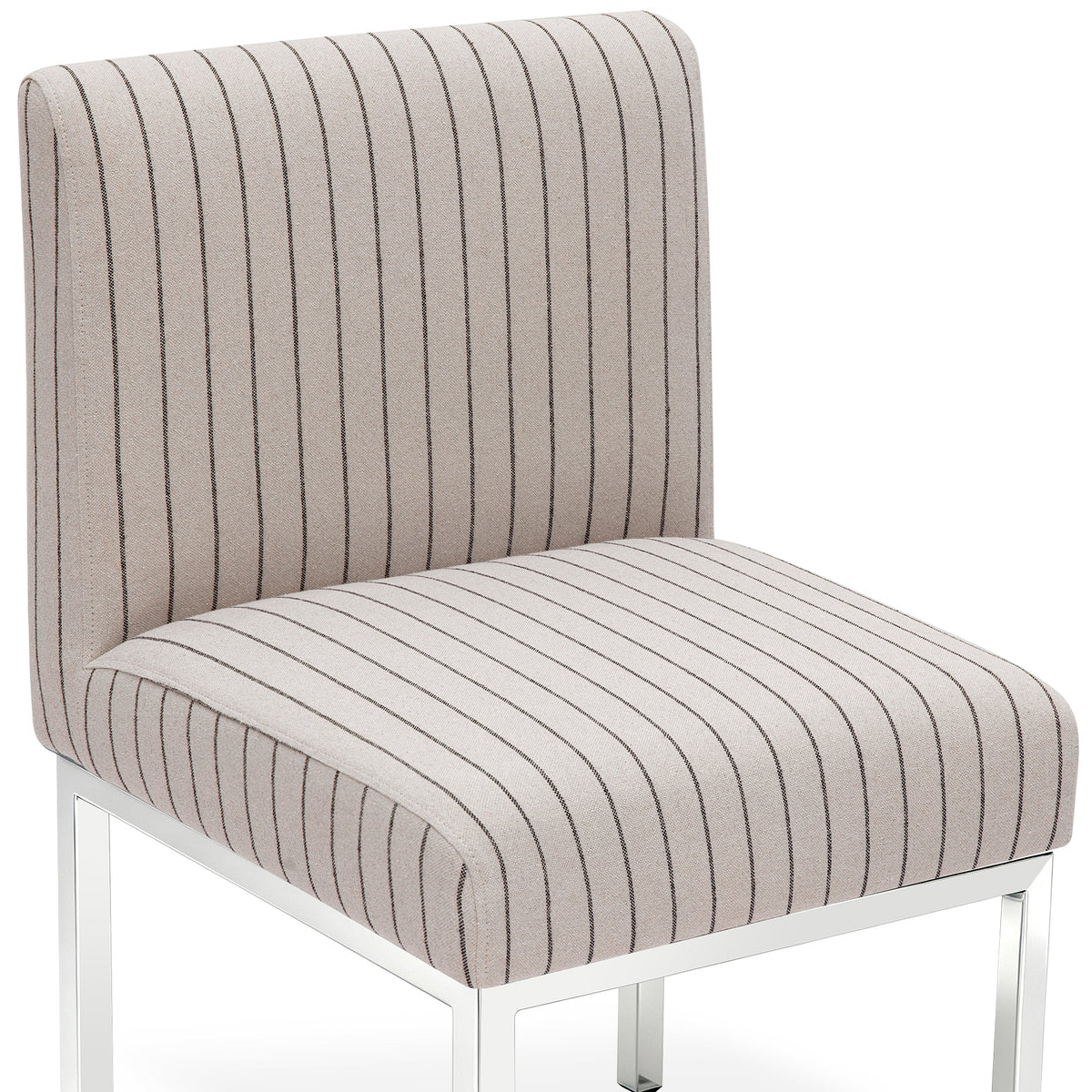 Pensel Striped Linen Dining Chair by TOV Furniture – photo 5 of 7