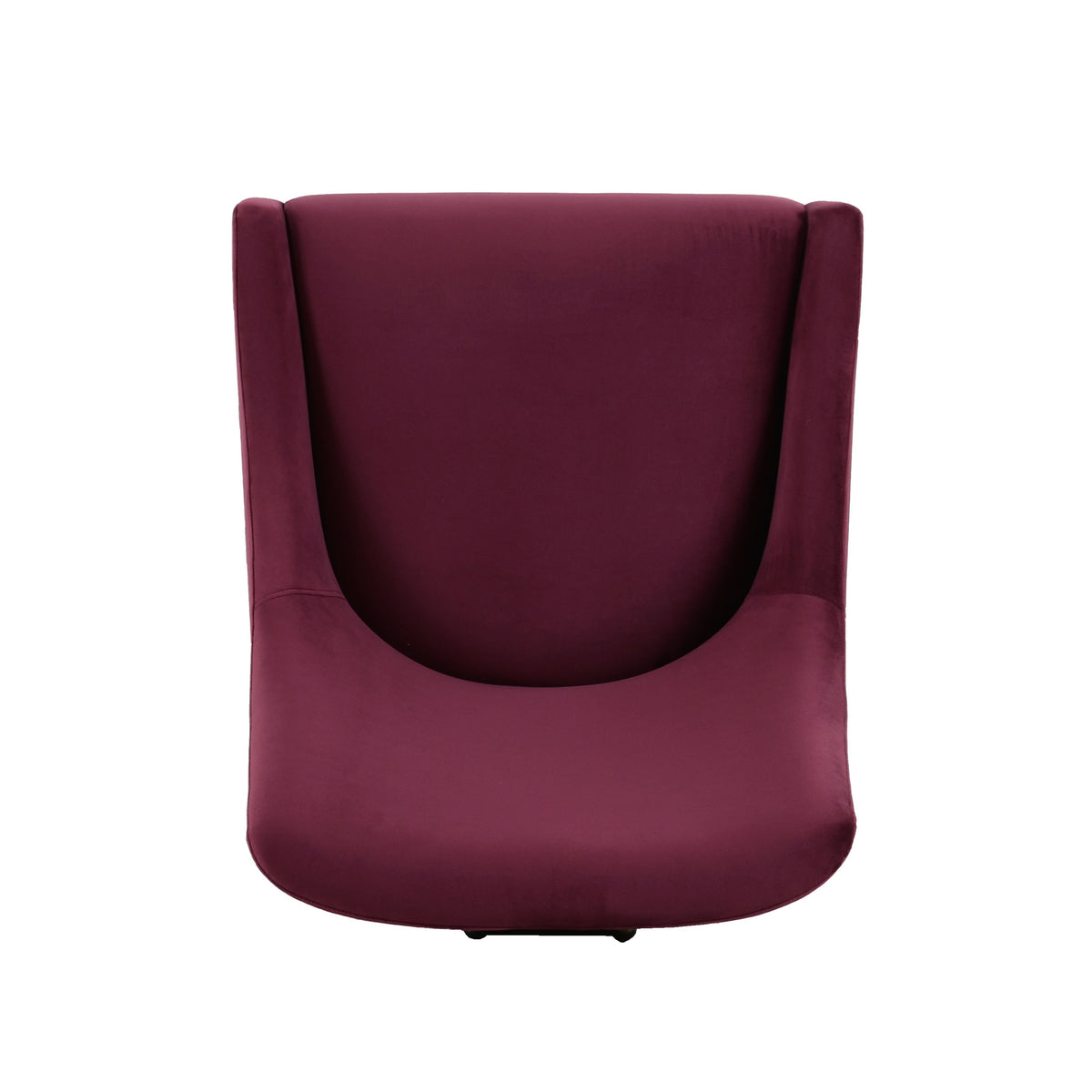 Beatrix Burgundy Performance Velvet Dining Chair by TOV Furniture – photo 6 of 9
