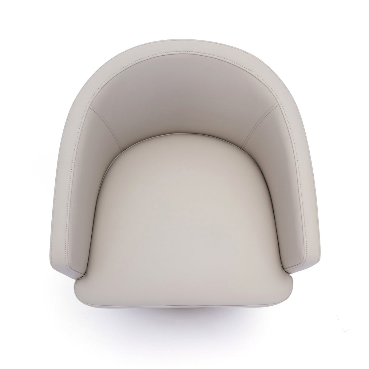 Kristen Taupe Performance Vegan Leather Desk Chair by TOV Furniture – photo 4 of 6