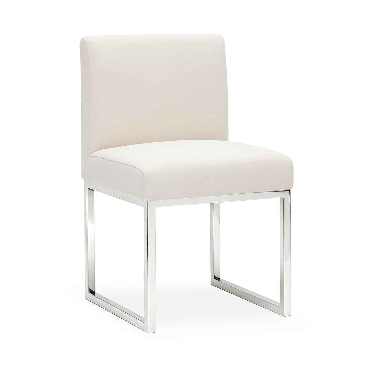 Pensel Cream Performance Plain Weave Dining Chair by TOV Furniture – photo 1 of 7