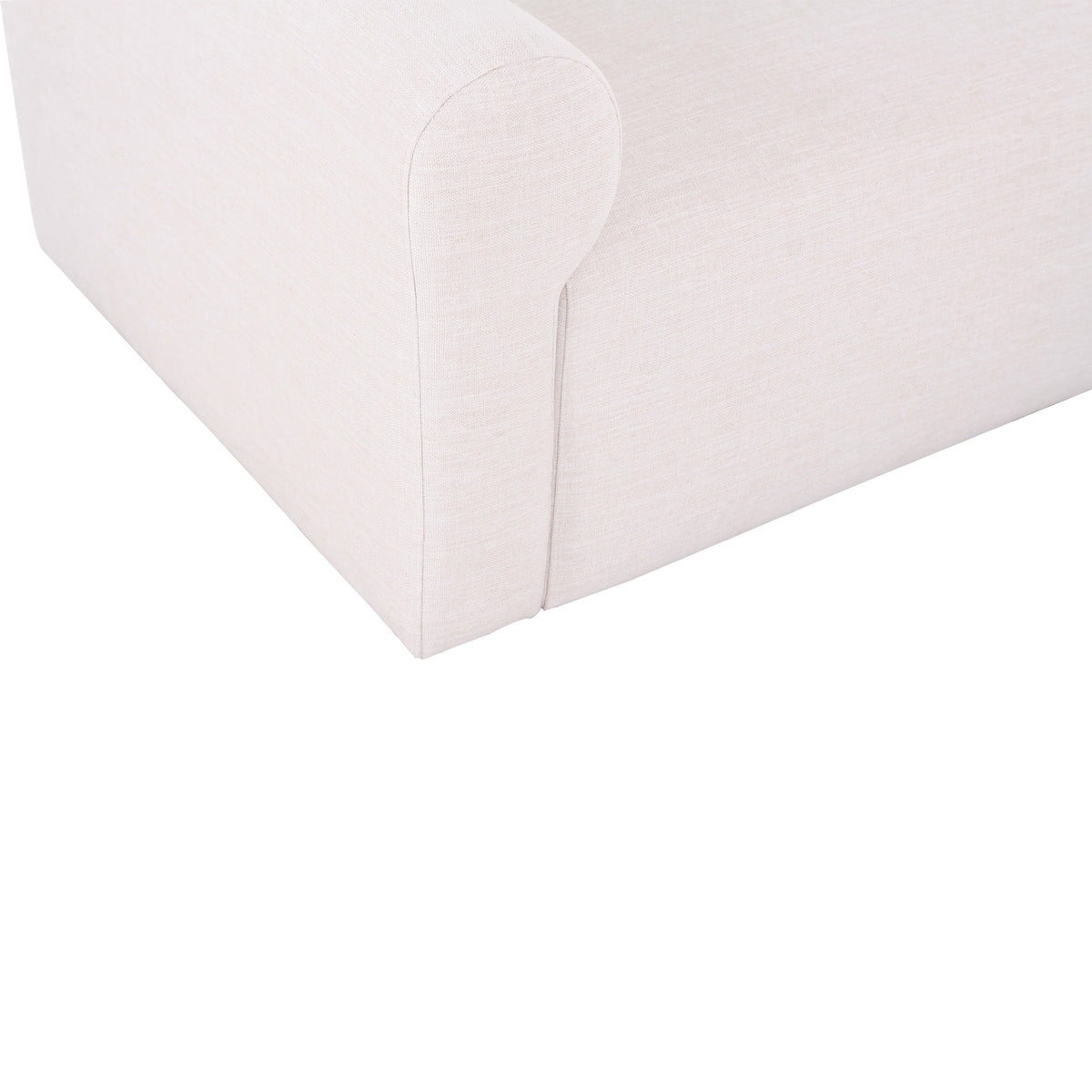 Gorge 81" Cream Performance Loveseat by TOV Furniture – photo 5 of 9