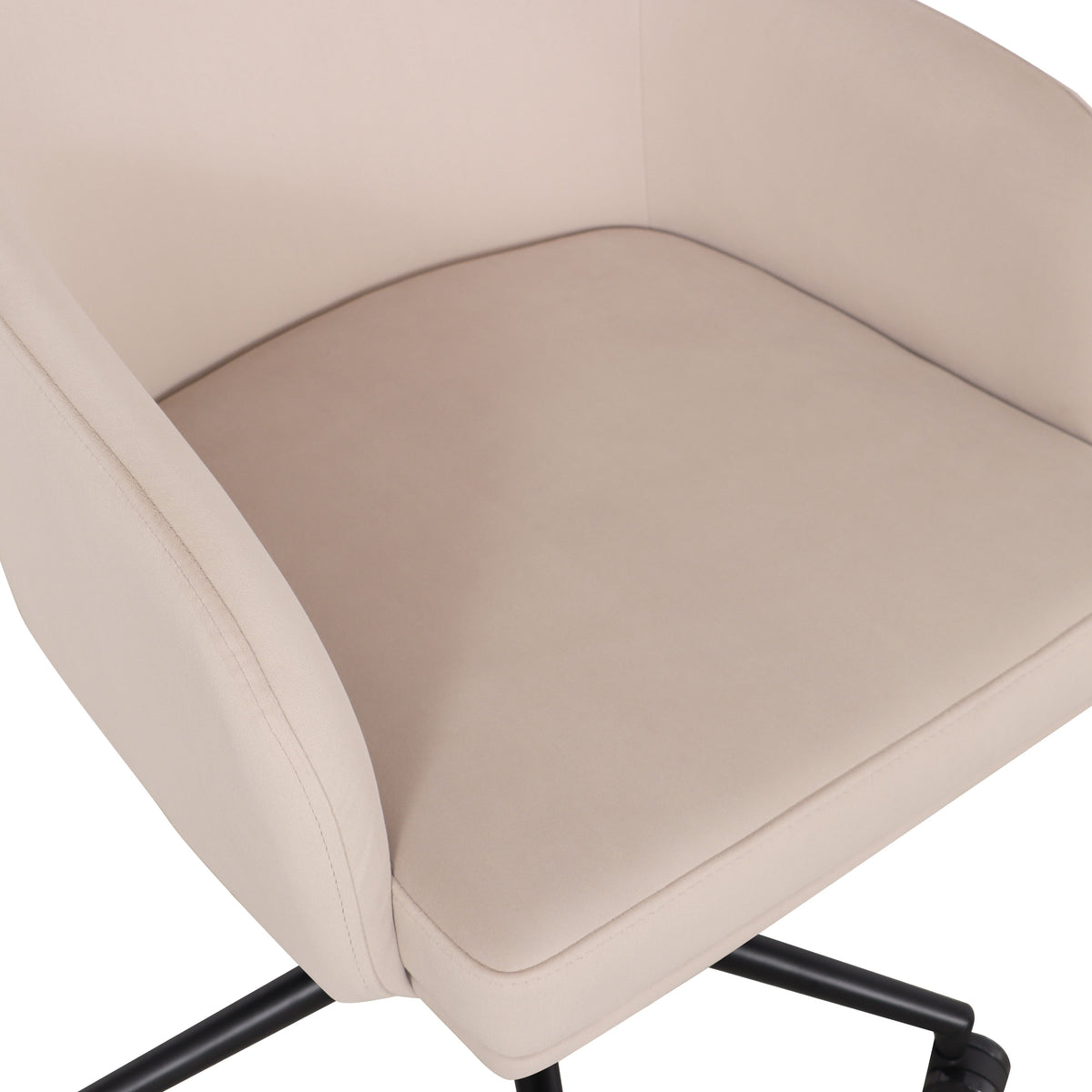 Sydney Office Desk Chair in Taupe by TOV Furniture – photo 5 of 7